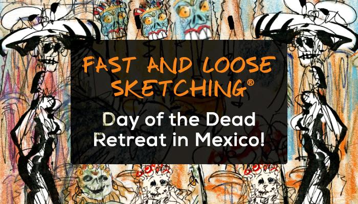 Fast and Loose Sketching Mexican Retreat