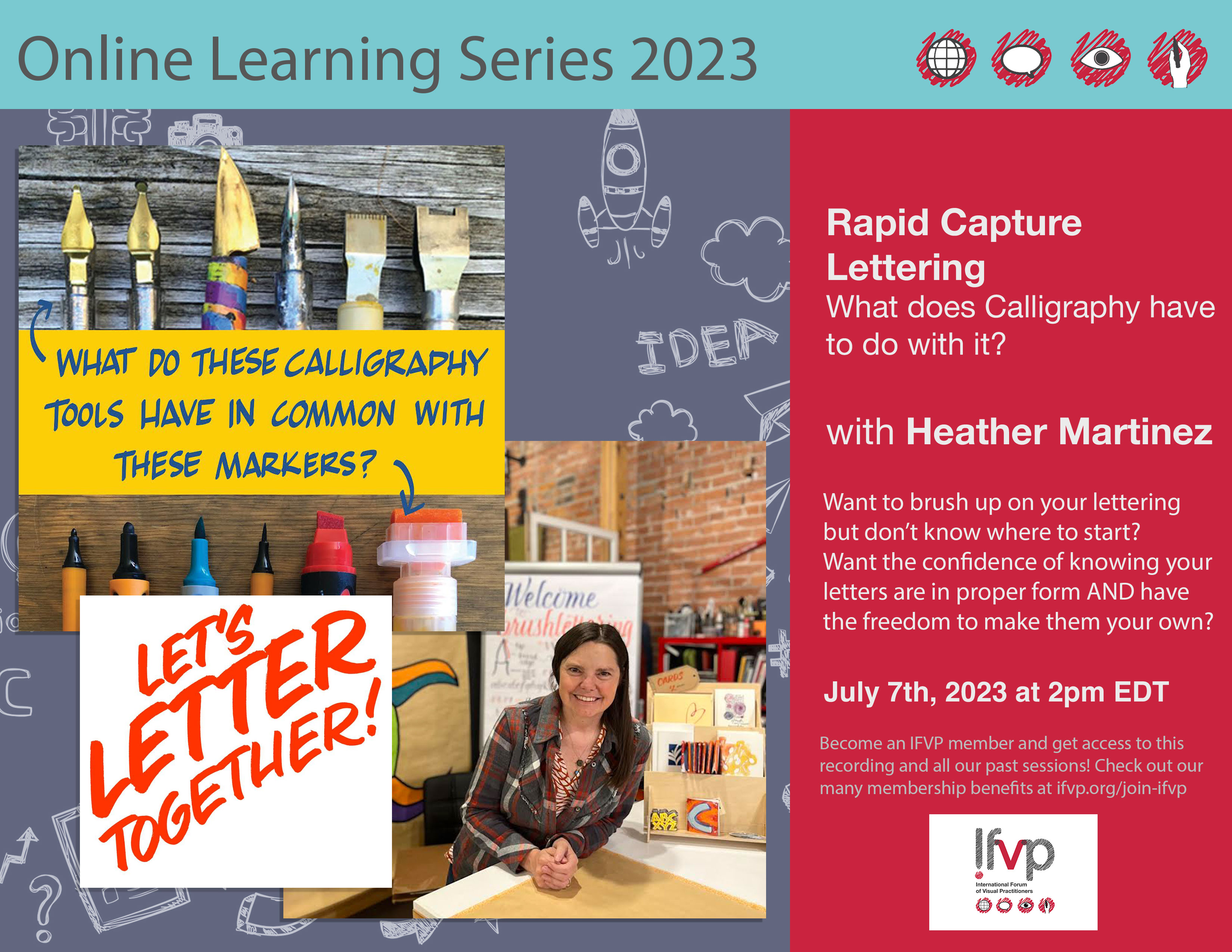 Flyer for the OLS session in July 2023