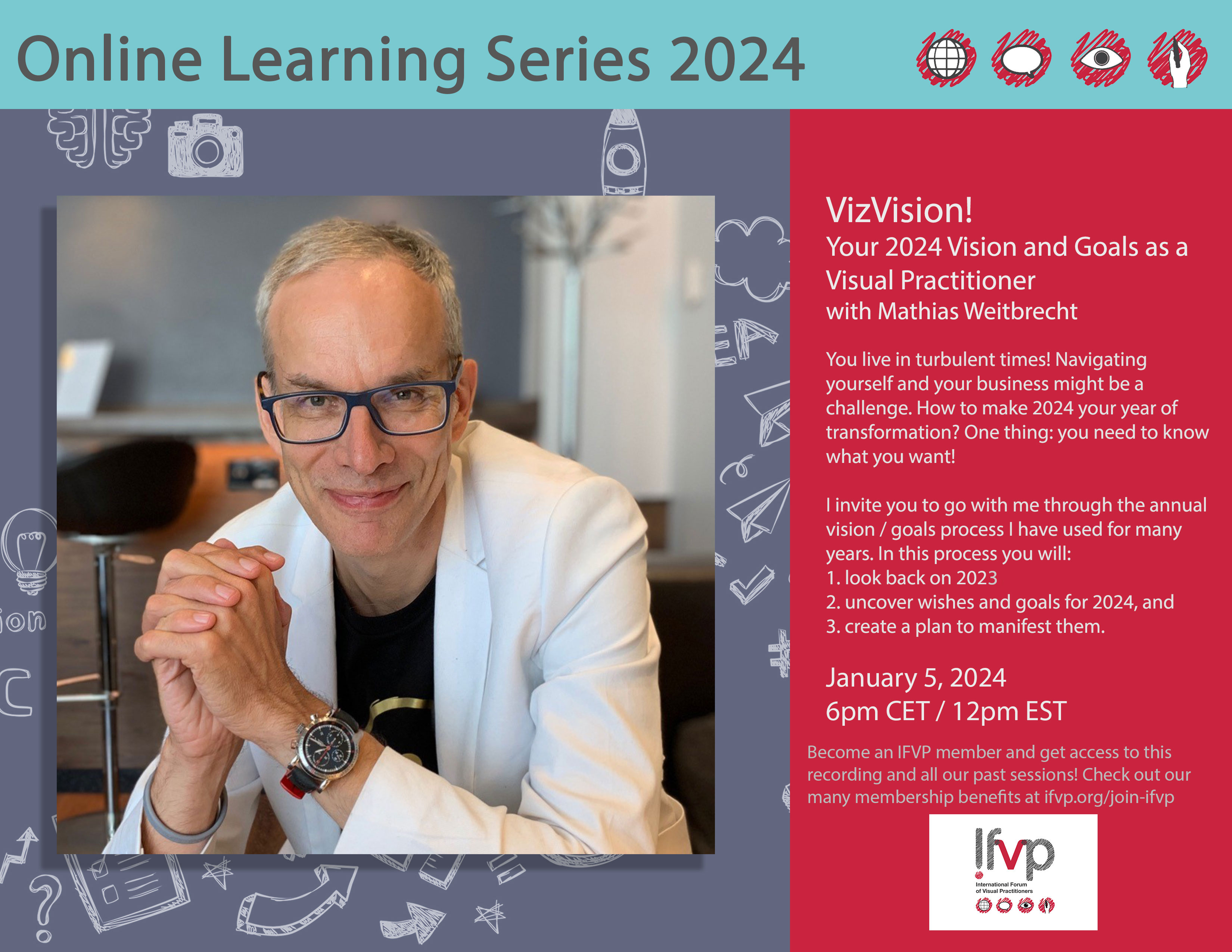 Flyer for the OLS session in January 2024