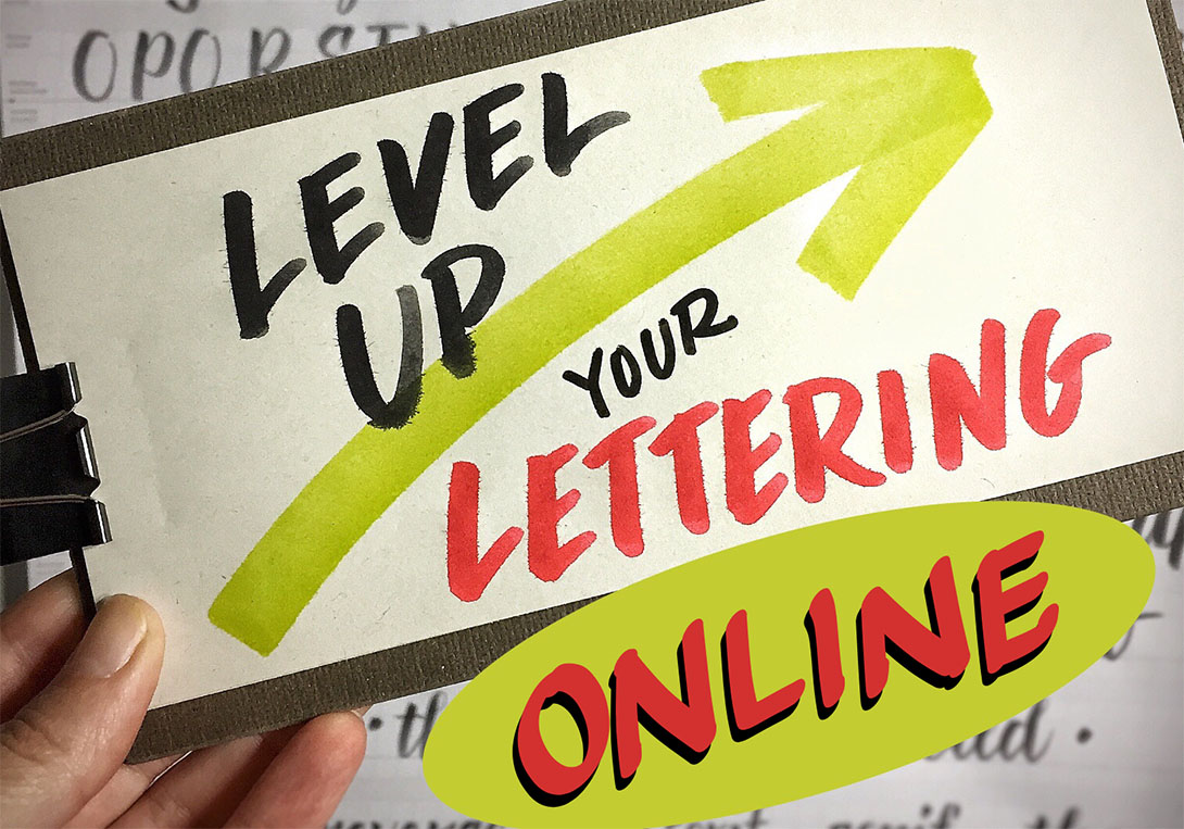 An virtual lettering course designed with the visual practitioner in mind.