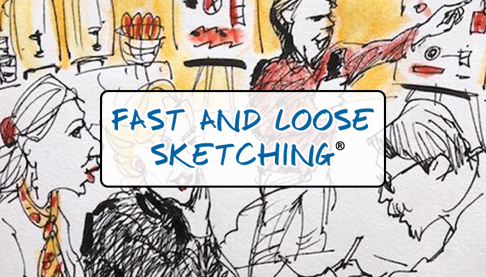 Fast and Loose Sketching with Christina Merkley and Rhoda Draws