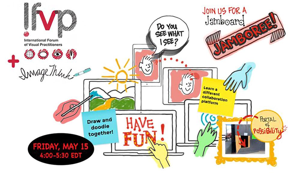 IFVP Graphic Jam with ImageThink! on May 15th at 4:00 PM EDT to 5:50 PM EDT