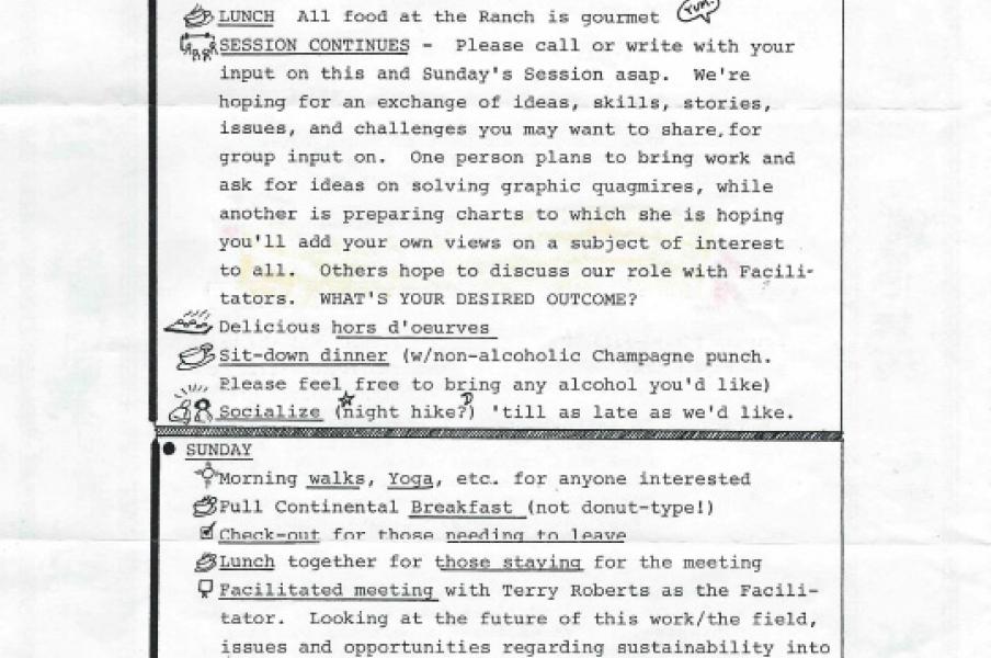 Second page - First IFVP Gathering